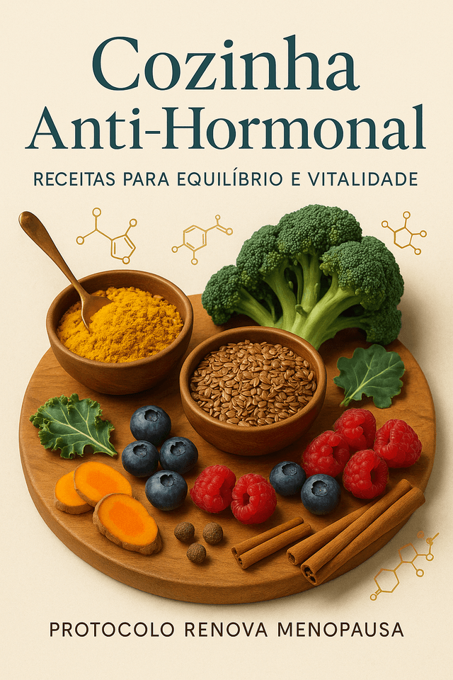 Capa do ebook Cozinha Anti-Hormonal